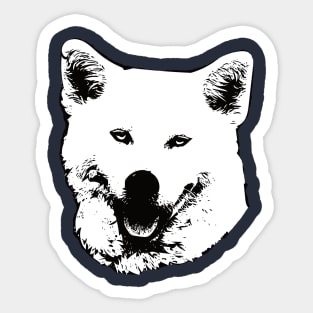 Akita gift for Japanese Akita Owners Sticker